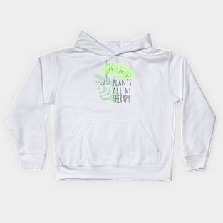 plant lover who loves plants Kids Hoodie